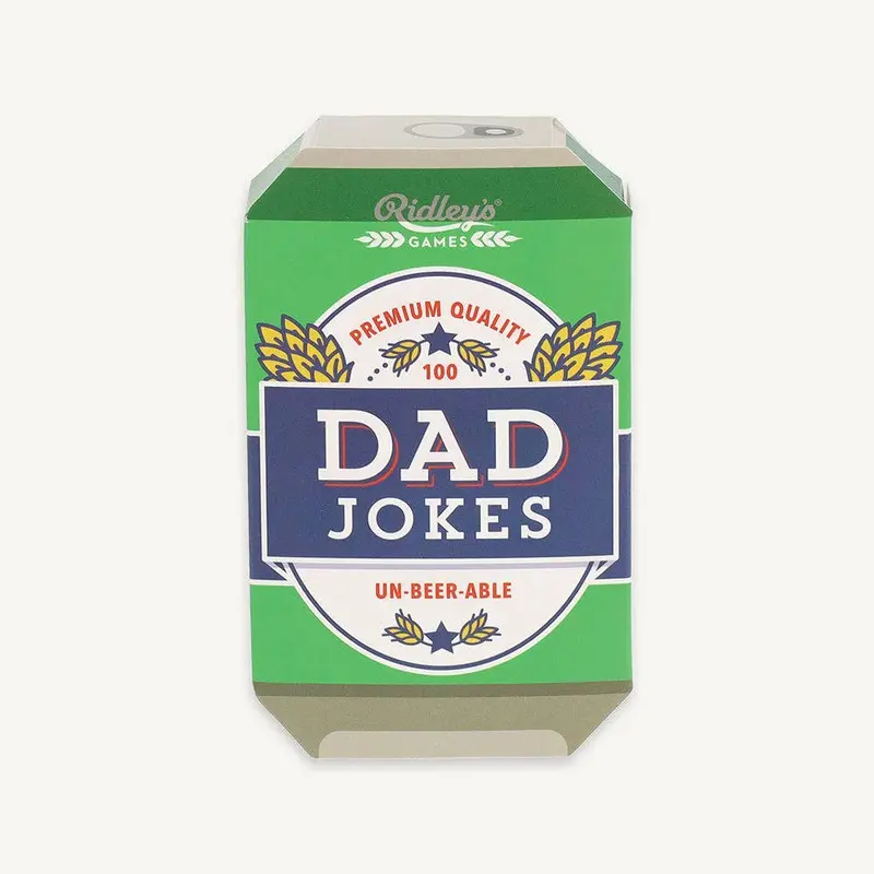 100 Dad Jokes Card Game – Humor & Trivia Deck By Ridley’S Games & Chronicle Books 1