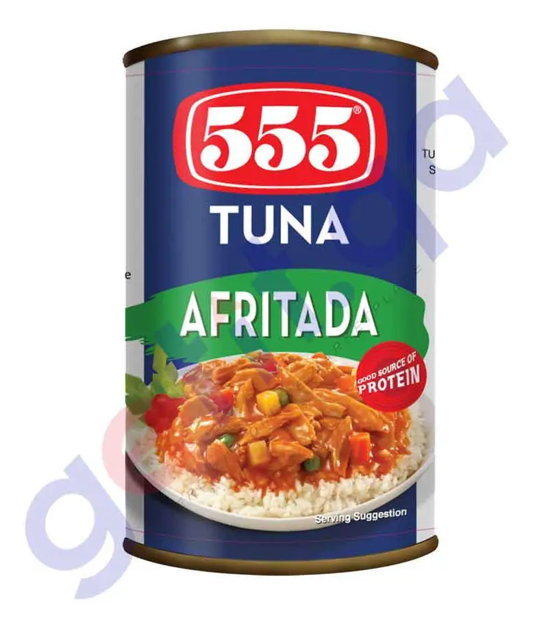 555 Tuna Afritada Ready-To-Eat Meal – 155 G 1