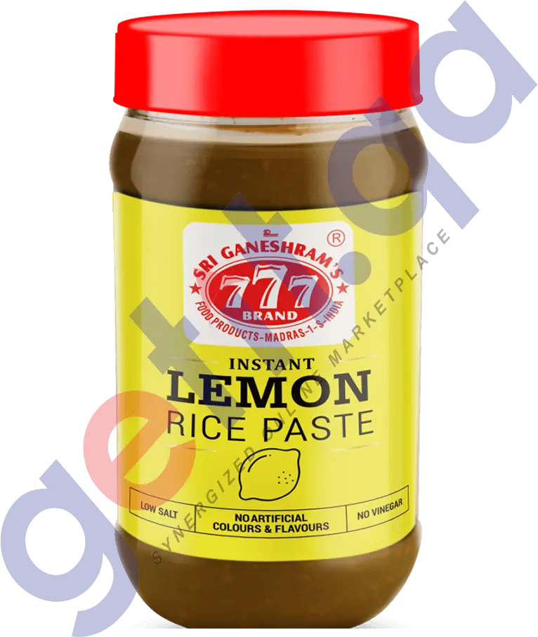 777 Lemon Rice Flavor Paste – 300G Ready-To-Mix Sachet 1