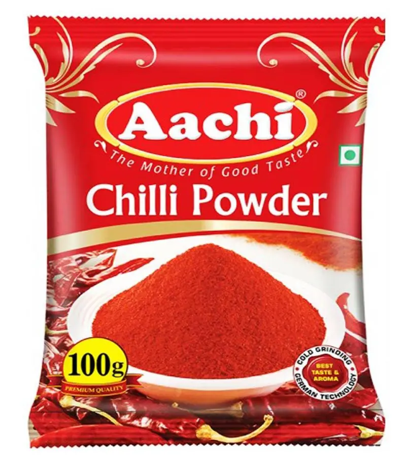 Aachi Chilli Powder – Mild-To-Medium Heat Ground Capsicum (100G) 1