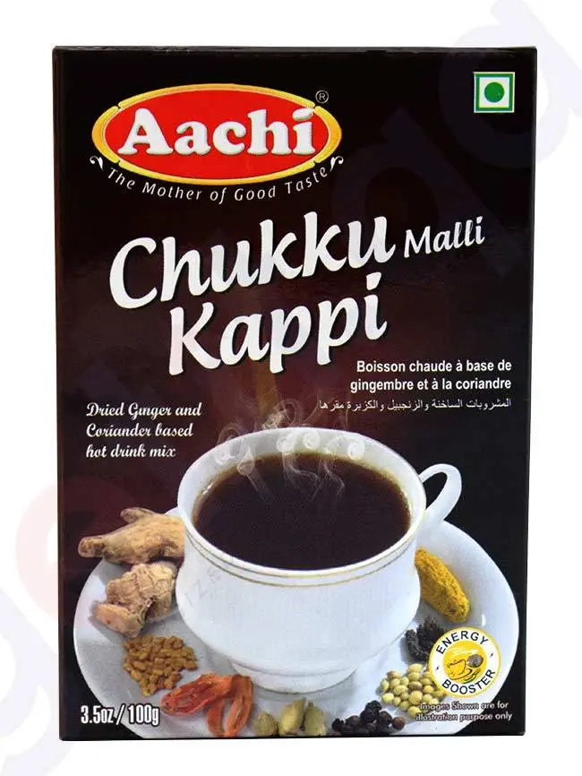 Aachi Chukku Malli Kappi – Dry Ginger & Black Pepper Digestive Powder (100G) 1