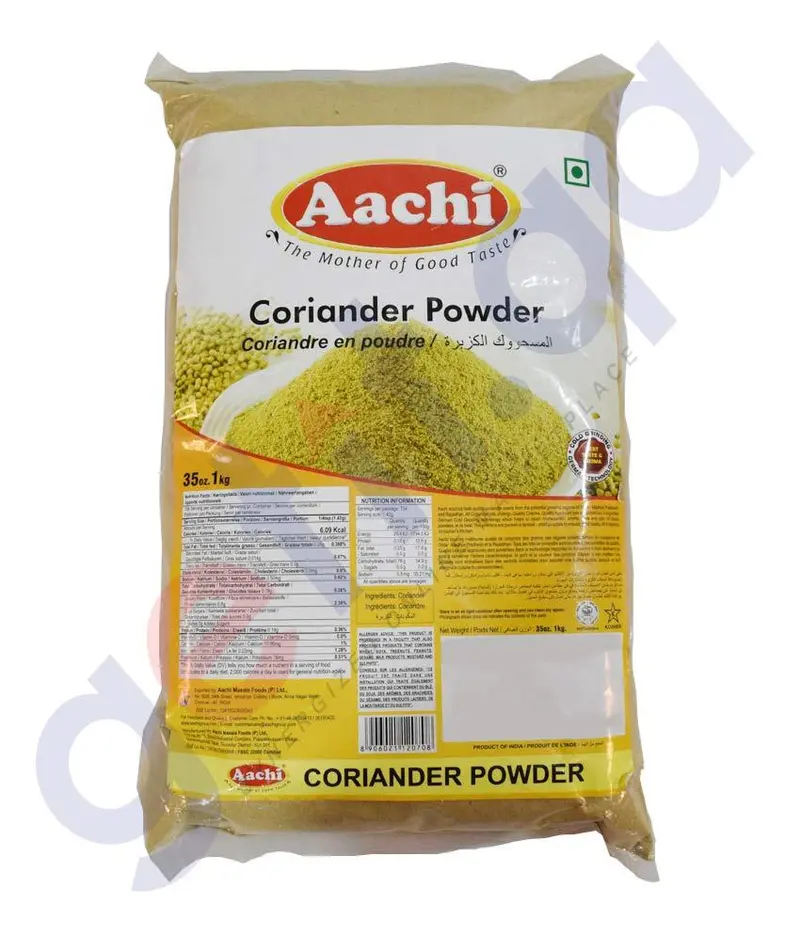 Aachi Coriander Powder – Versatile Ground Cilantro Seed Seasoning (200G Or Bulk) 2