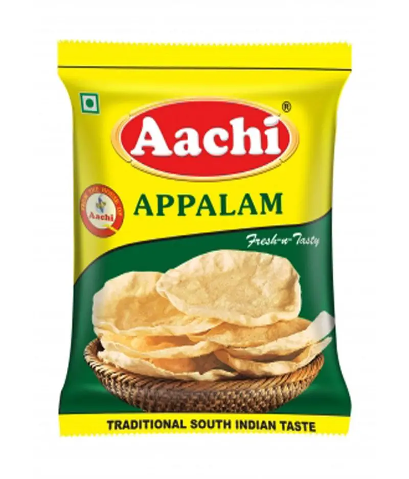 Aachi Crispy Appalam (Papadum) – 100G 1