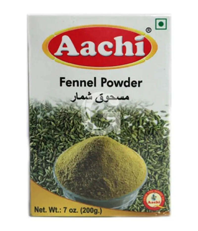 Aachi Fennel Powder – Sweet, Licorice-Flavored Ground Saunf For Digestion (200G) 1