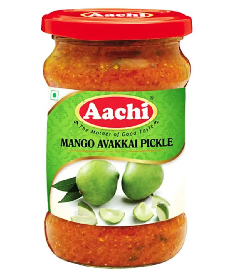 Aachi Mango Avakkai Pickle – Traditional South Indian Spicy Raw Mango Relish (300G) 1
