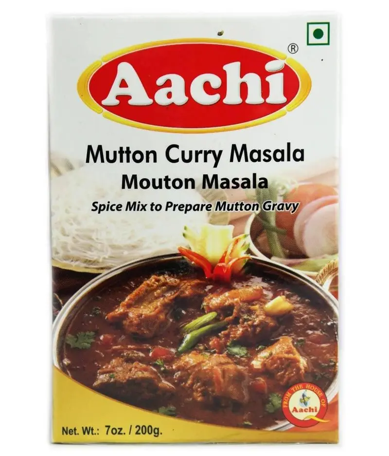 Aachi Mutton Curry Masala – Robust, Slow-Roasted Spice Blend For Tender Meat Gravies 2