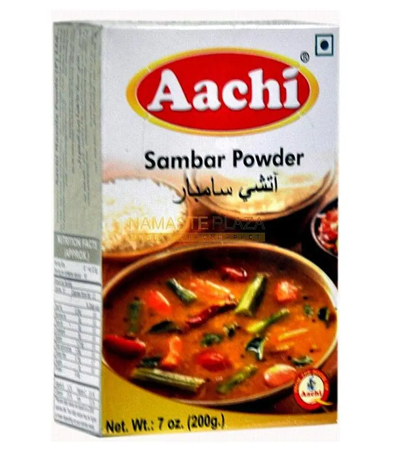 Aachi Sambar Powder – Classic South Indian Lentil-Stew Seasoning (200G) 1