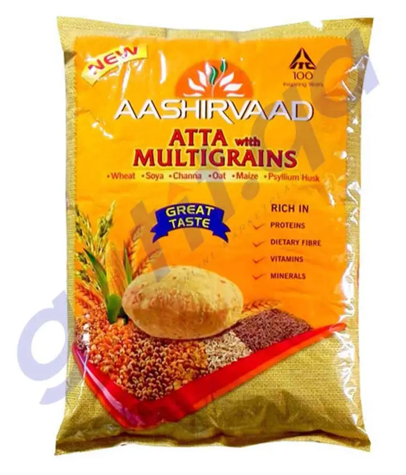 Aashirvaad Multi-Grain Whole Wheat Flour (Atta) 1
