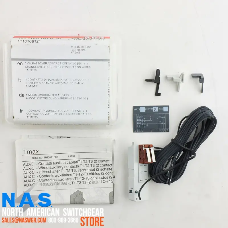 Abb 1Sda051370R1 Changeover Auxiliary Contact 1
