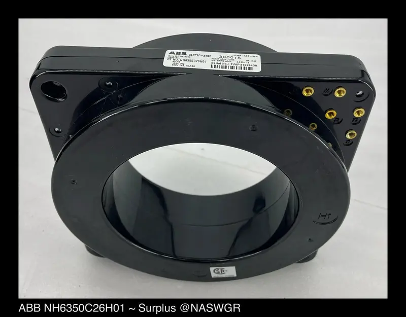 Abb 6350C26H01 Scv-Mr Current Transformer — 3000:5A Ratio (Surplus) 1