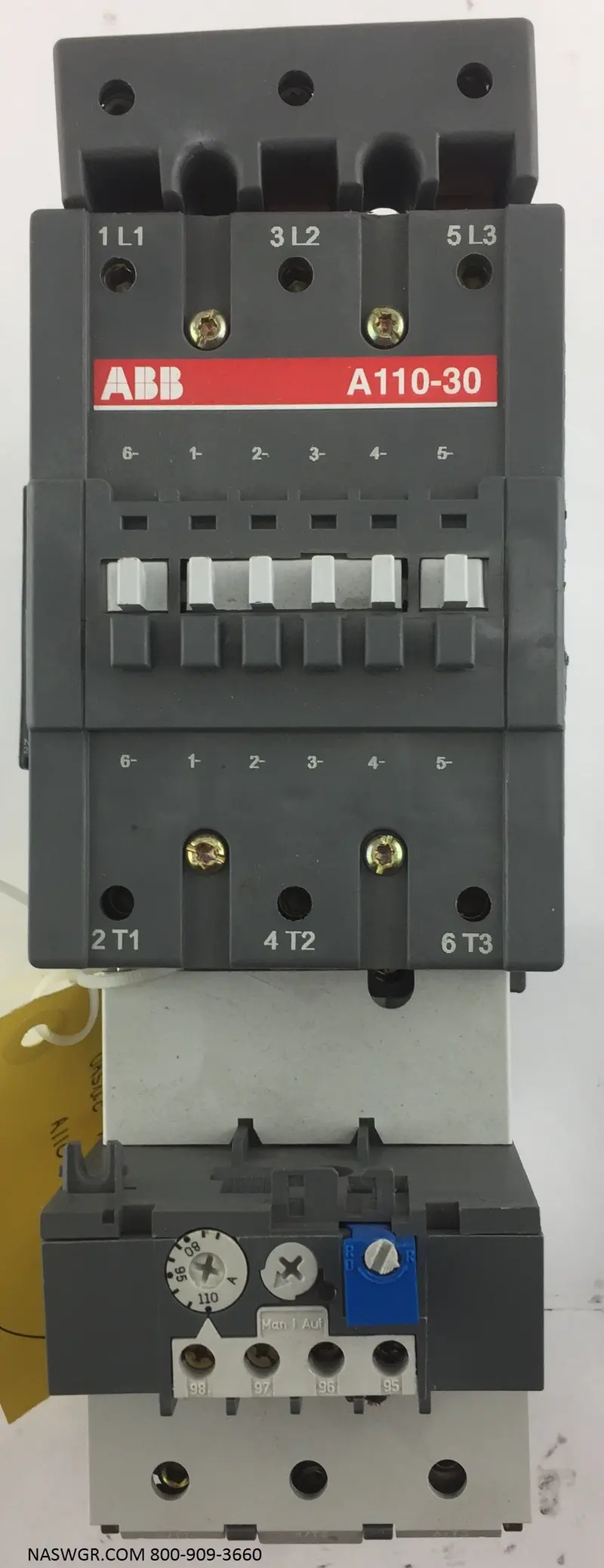 Abb A110-30 Contactor With Ta110 Du Thermal Overload Relay 1