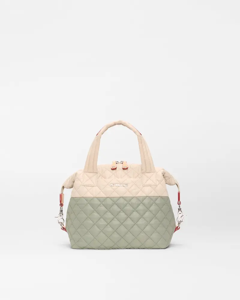 Agave Green And Buff Sutton Deluxe Bag – Small Travel Organizer 1