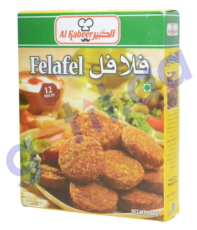 Al Kabeer Falafel Patties – 360 G Ready-To-Cook 1