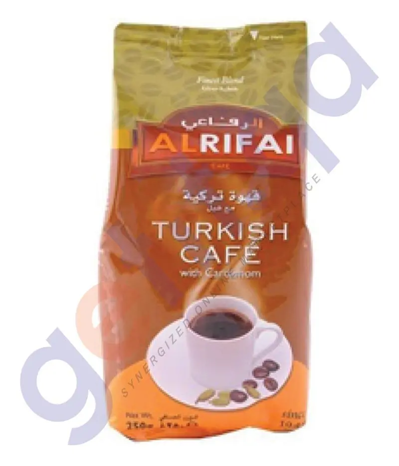 Al Rifai Turkish Coffee With Cardamom – Aromatic Ground Blend, 250 G 1