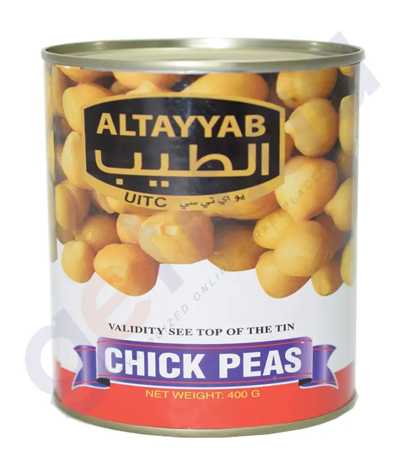 Al Tayyab Chickpeas – Ready-To-Use, 400 G Canned Legumes 1