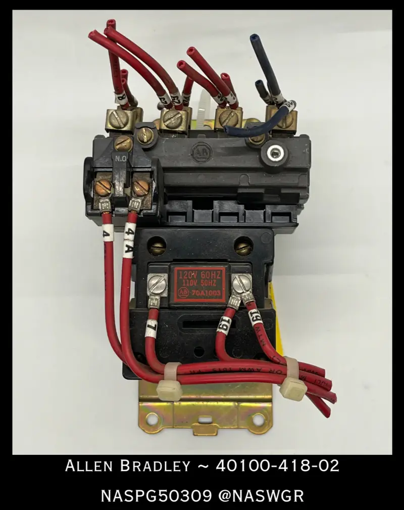 Allen-Bradley 40100-418-02 Industrial Relay With Plug-In Base 1