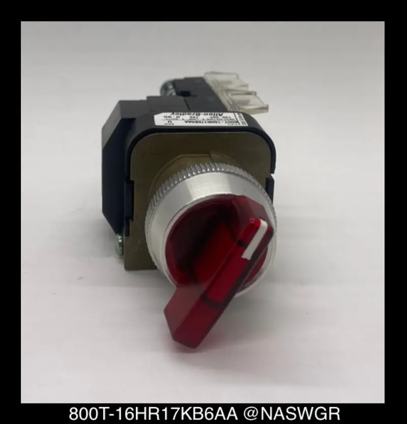 Allen-Bradley 800T-16Hr17Kb6Aa Illuminated Rotary Selector Switch (New) 1