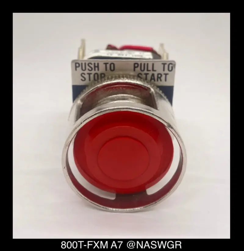 Allen-Bradley 800T-Fxm A7 Push/Pull Switch – 600V, Weatherproof 1