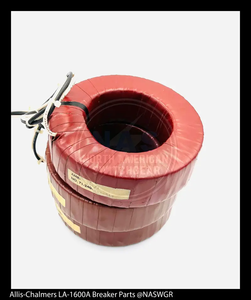 Allis-Chalmers La-1600A Tripping Current Transformer (200:1 Ratio) – Part #61-300-031-513 1