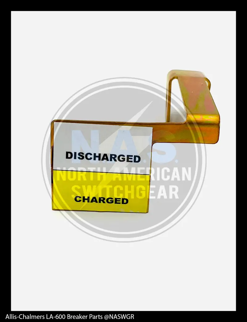Allis-Chalmers La-600A/La-800A/La-1600A Breaker Flag With Identification Decal – Part #18-724-498-001 1