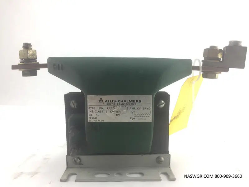 Allis-Chalmers Lrm Series Current Transformer – 150:5 Amp Ratio 1