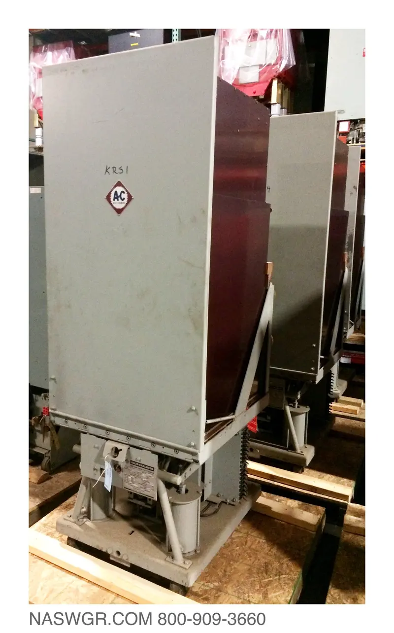 Allis-Chalmers Mc-500 1200A Electrically & Draw-Out Circuit Breaker 1
