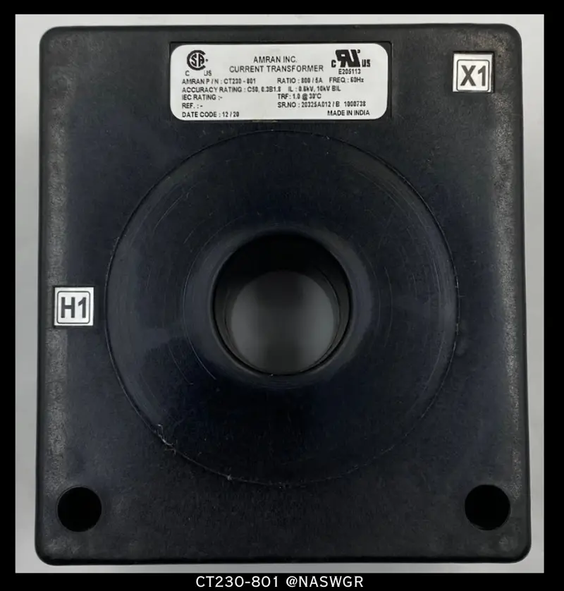 Amran Ct230-801 800:5A Current Transformer 1