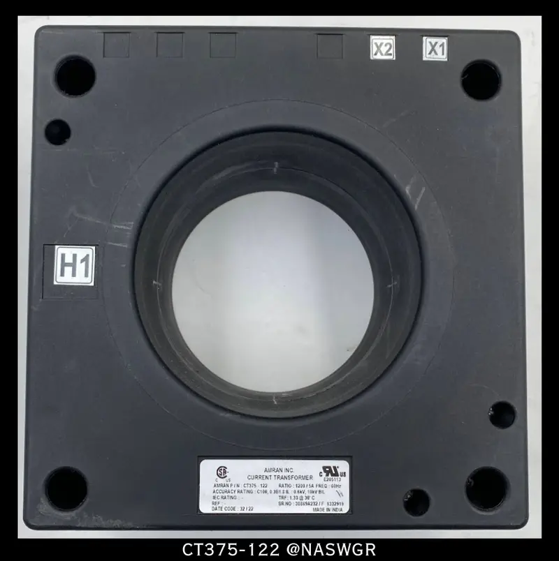 Amran Ct375-122 1200:5A Current Transformer 1