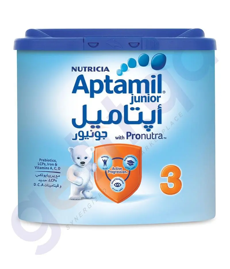 Aptamil Junior Pronutra Stage 3 Toddler Formula – 400G 1