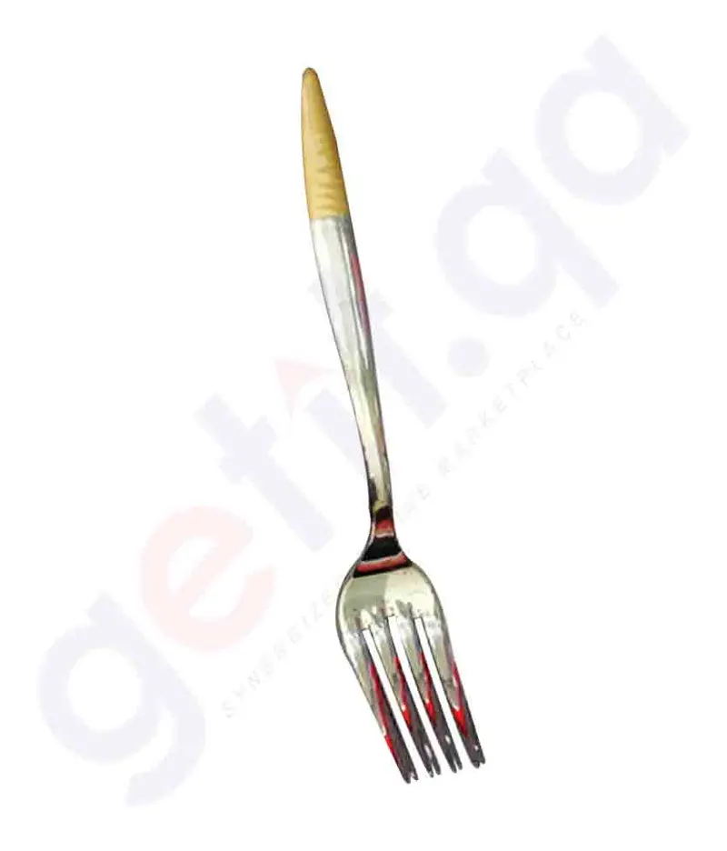 Ar Yildiz Inci Gold 2-Piece Table Fork Set – Turkish Stainless Steel Cutlery 1
