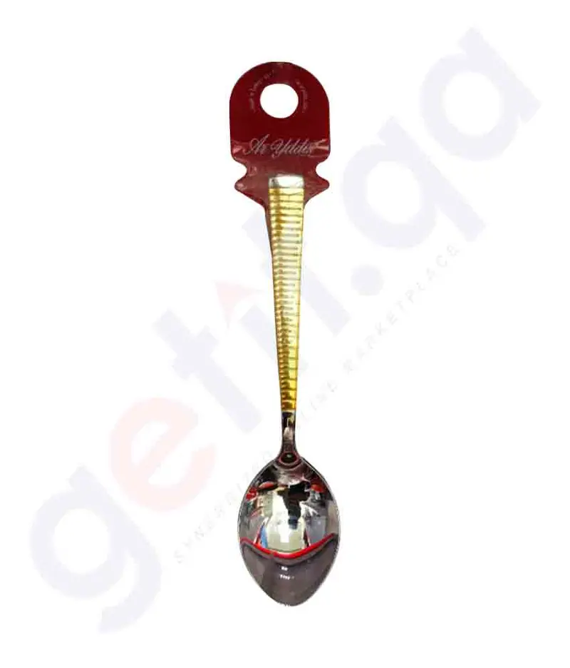 Ar Yildiz Lapis Gold 2-Piece Tablespoon Set – Fine Turkish Kitchen Utensils 1