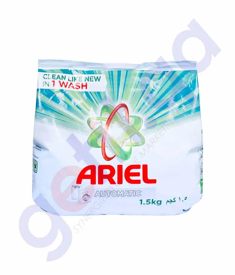 Ariel Green Eco-Friendly Detergent – 1.5Kg (New Packaging) 1