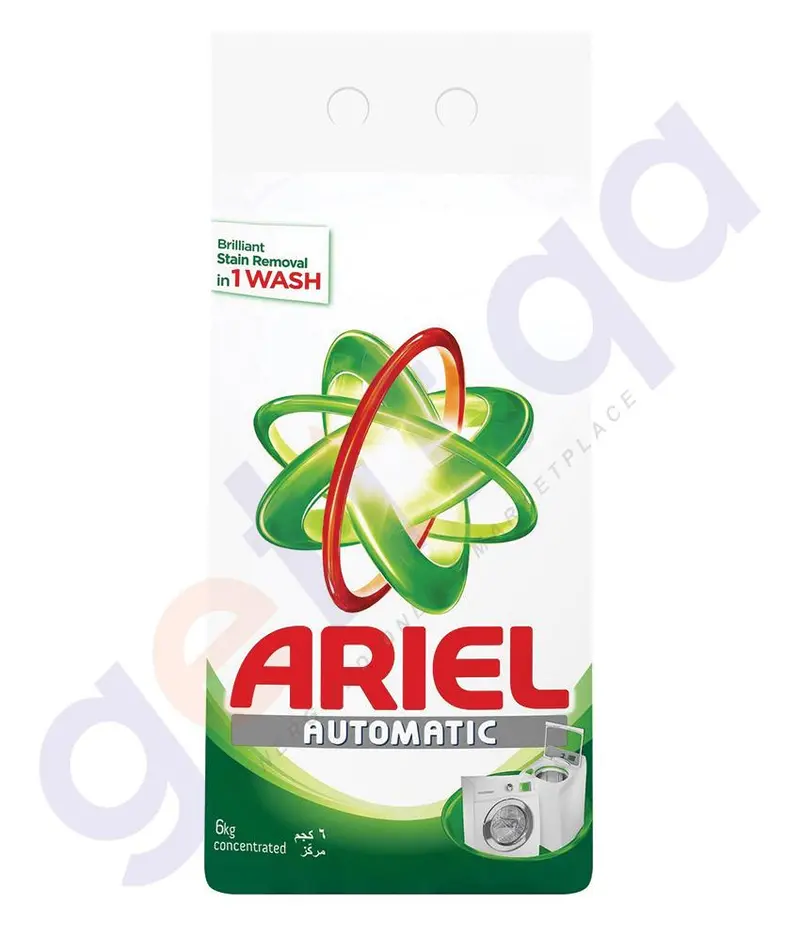 Ariel Green Laundry Detergent – 6 Kg Eco-Friendly Pack 1