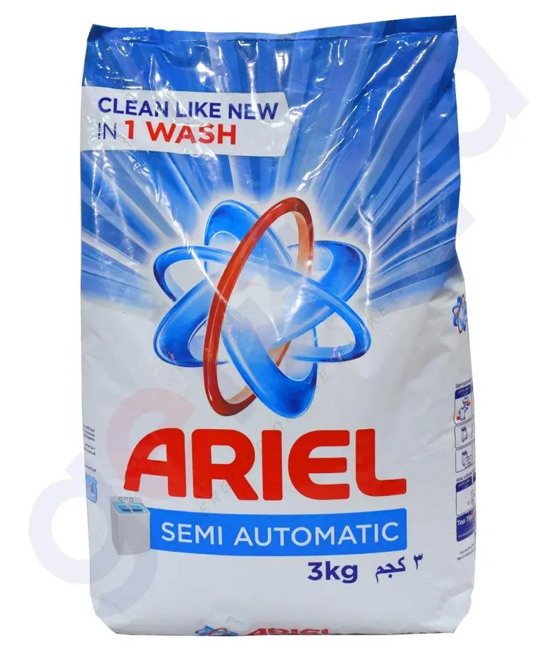 Ariel Semi-Automatic Washing Powder – 3Kg Bag 1