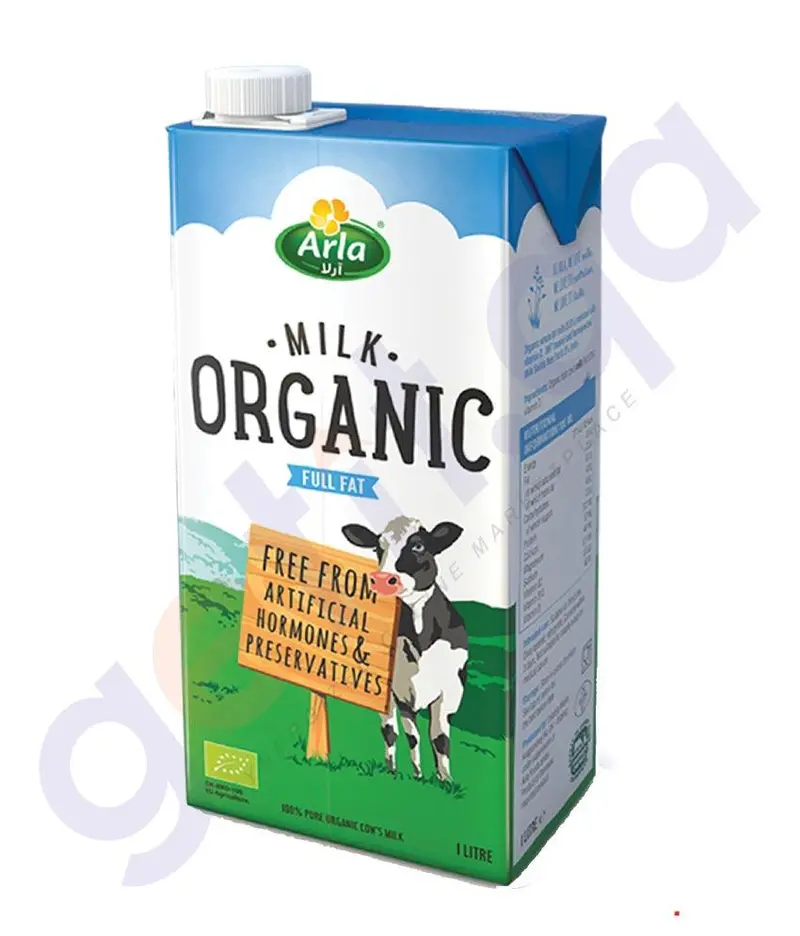 Arla Organic Full-Fat Milk | 1 L Carton 1