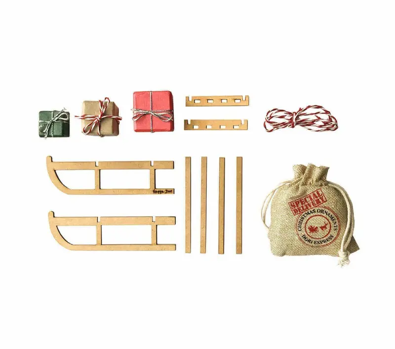 Artisan Glass Christmas Ornament – Set 3 1