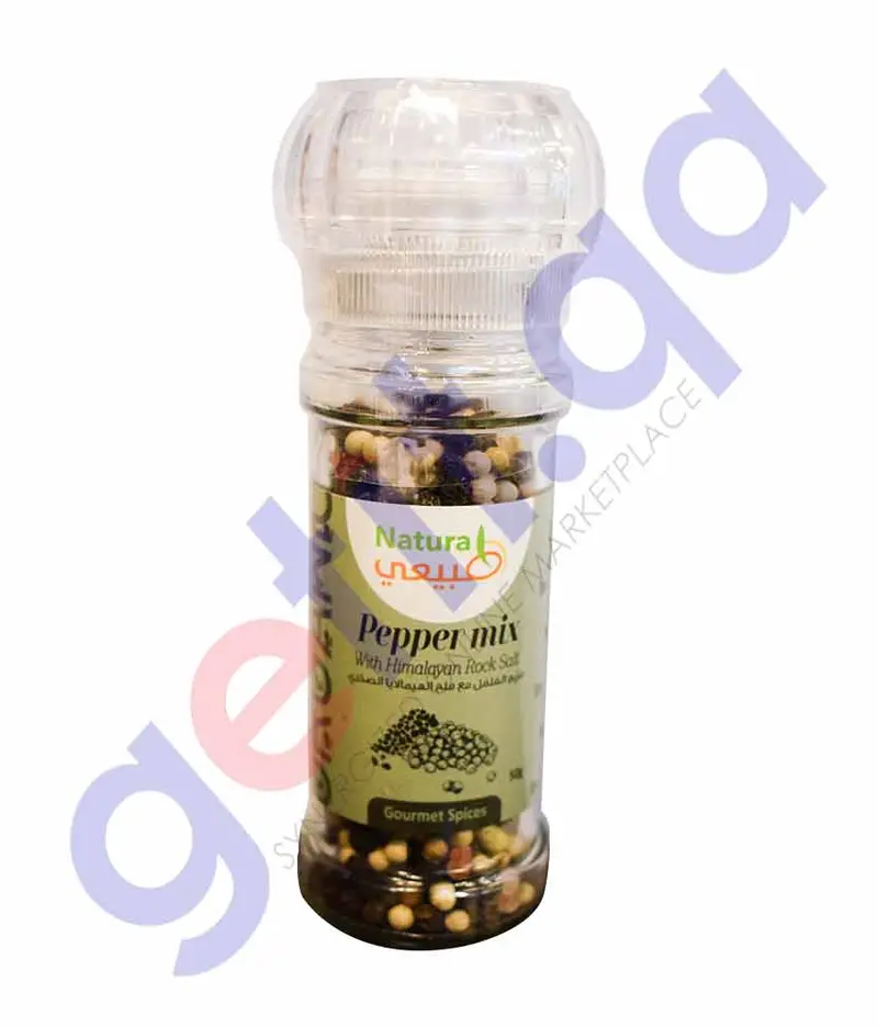 Artisanal Black Pepper & Himalayan Pink Salt Blend – 50 G 1