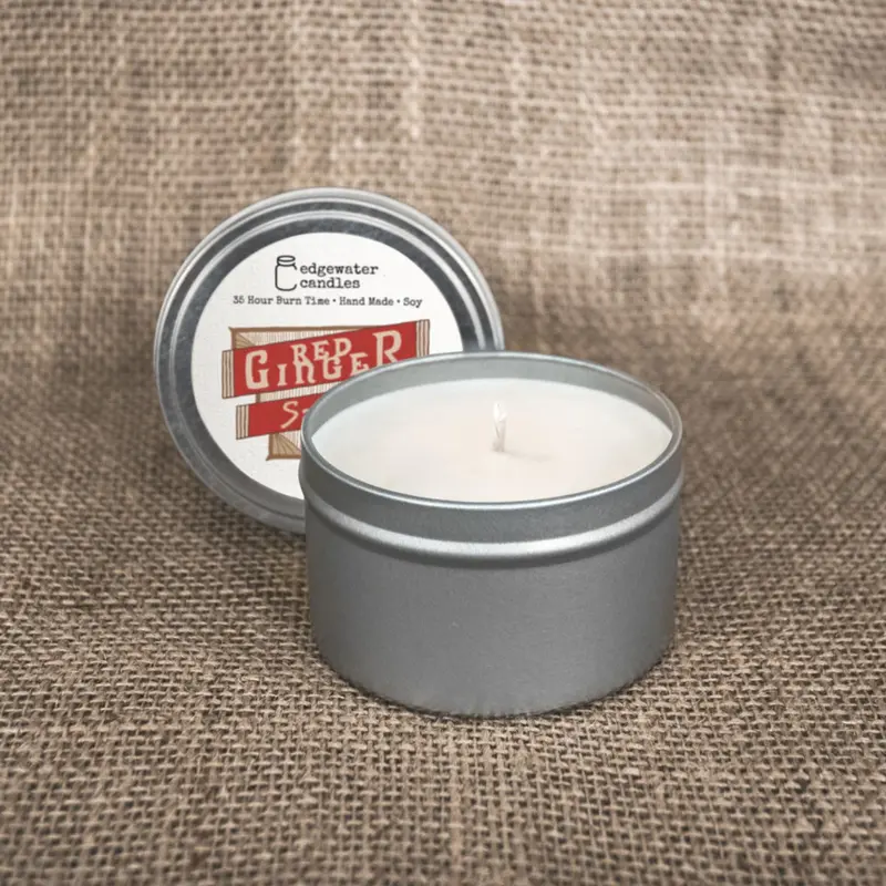 Assorted Scented Candle Tin Collection By Edgewater Candles 1