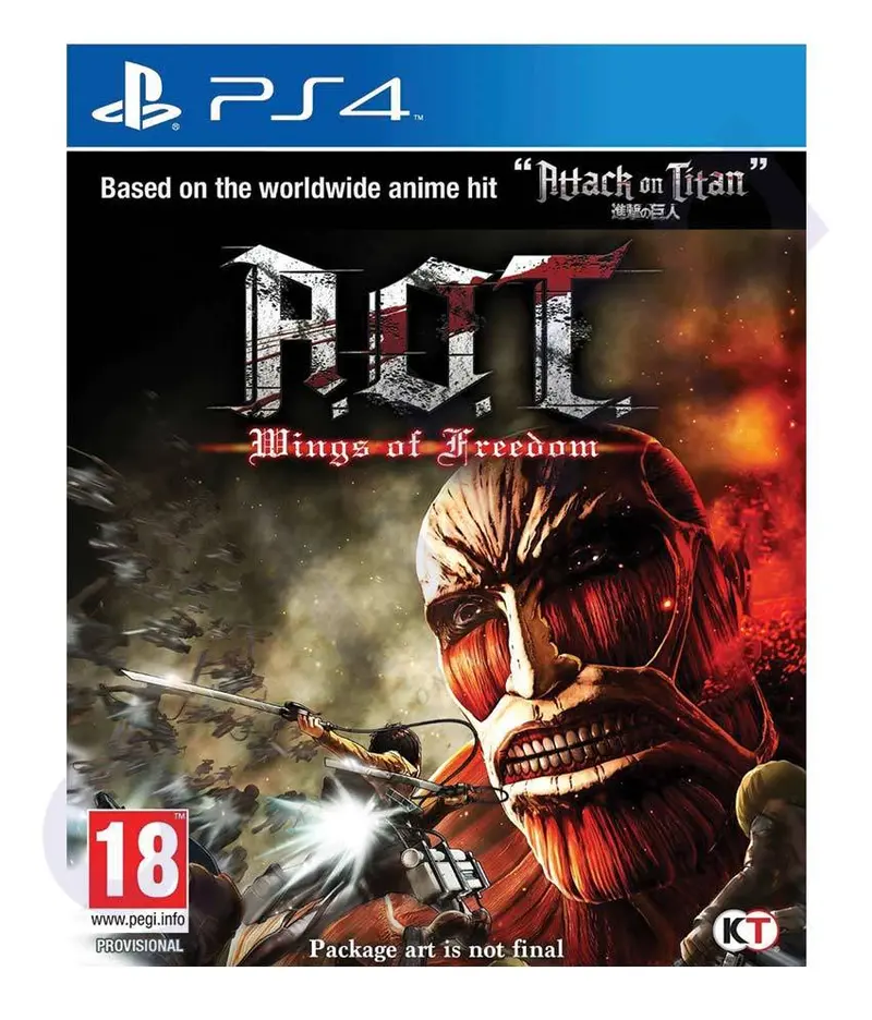 Attack On Titan: Wings Of Freedom – Ps4 Action Game 1