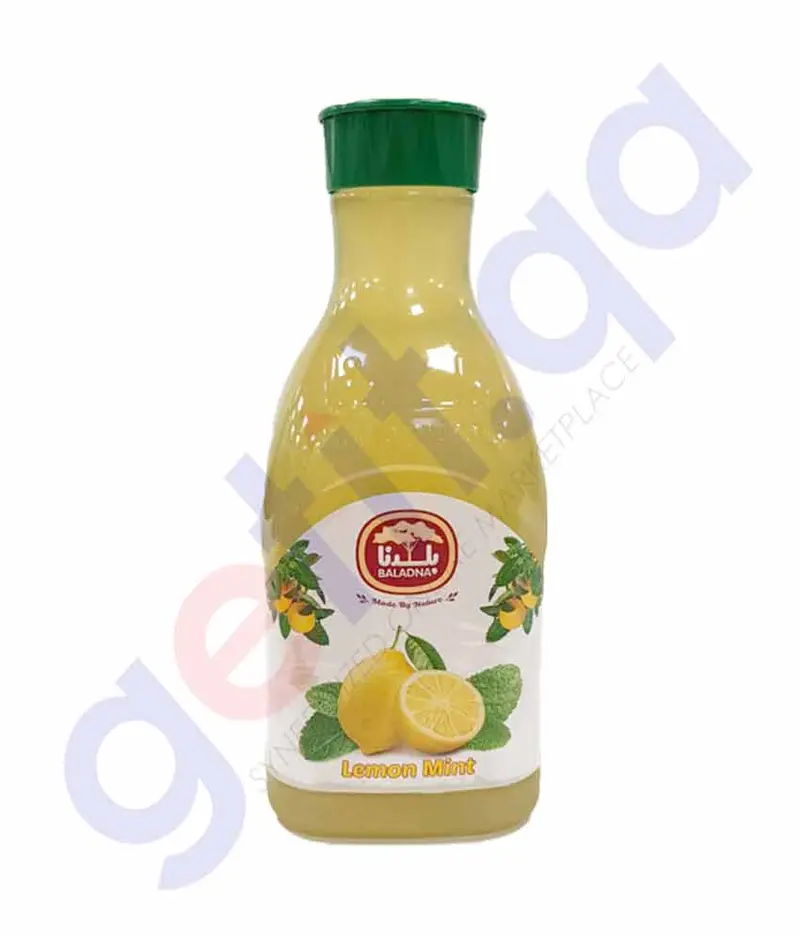 Baladna Chilled Lemon Mint Juice – 1.5L Bottle 1
