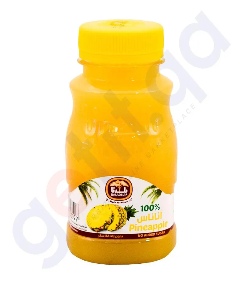 Baladna Chilled Pineapple Juice – 180Ml 1