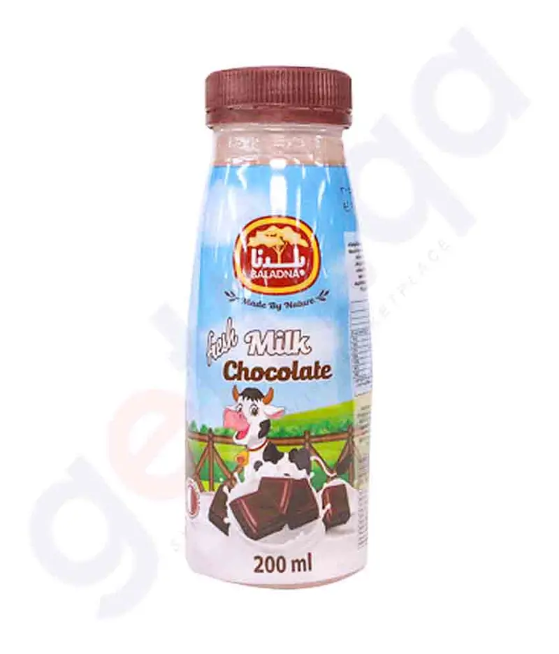 Baladna Chocolate-Flavored Milk Drink – 200Ml Tetra Pack 1