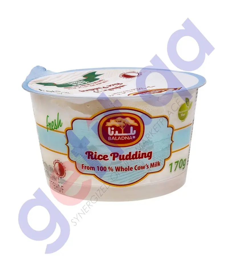 Baladna Traditional Rice Pudding Dessert – 170G Cup 1
