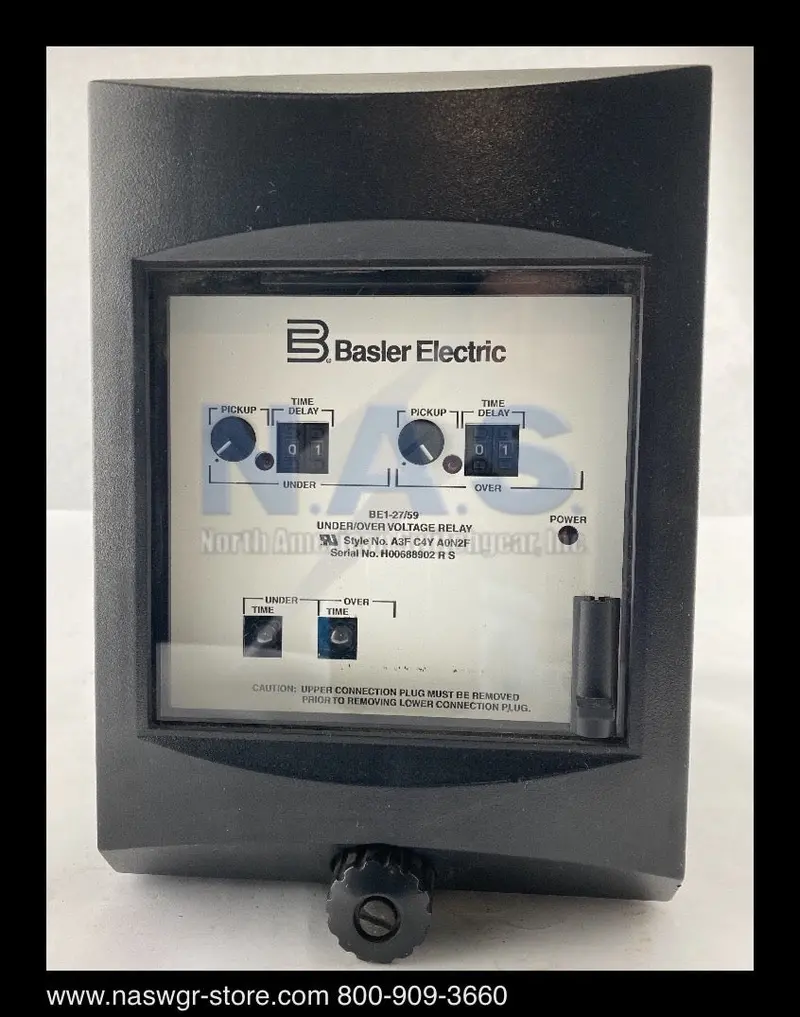 Basler Be1-27/59 Dual-Function Voltage Relay – Under & Overvoltage Detection 1