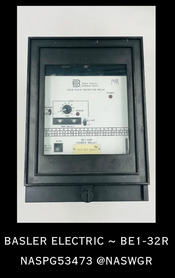 Basler Be1-32R Protective Relay System 1