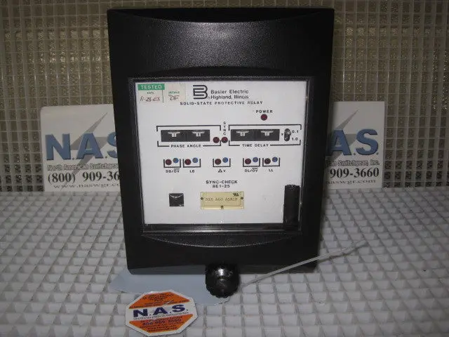 Basler Electric M1Ea60A5R1F Solid-State Protective Relay 1