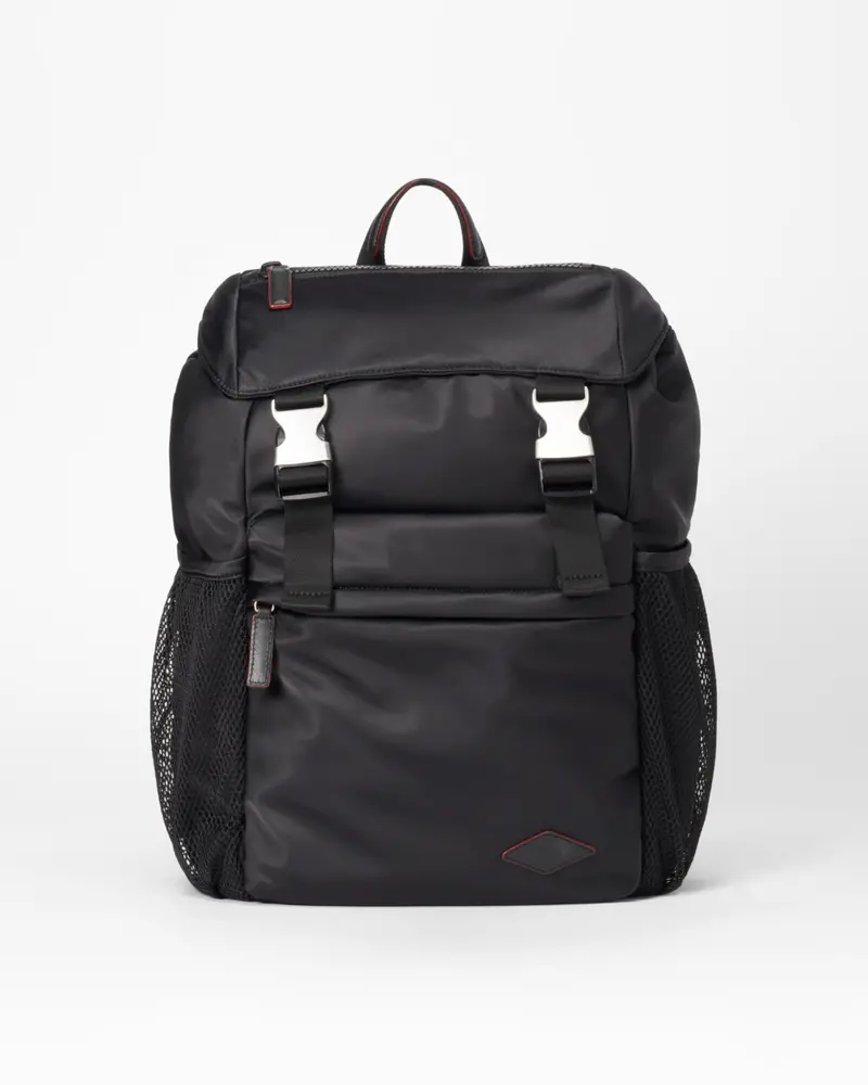 Black Bleecker Large Rucksack For Travel 1