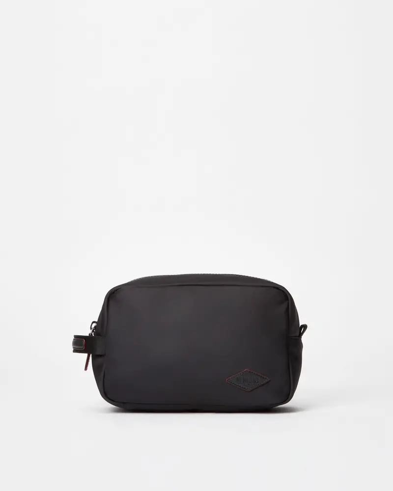 Black Bleecker Travel Dopp Kit 1