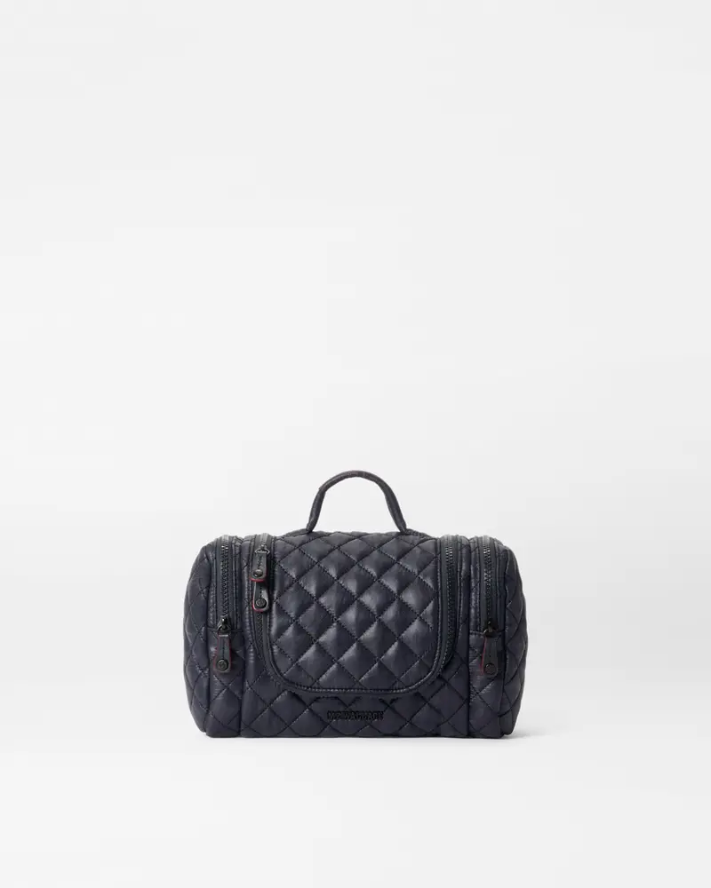 Black Hanging Travel Organizer For Toiletries 1