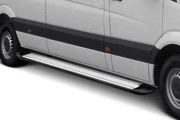 Black Horse Off Road Tr-R185S Transporter Running Boards – Full-Length Step System 1